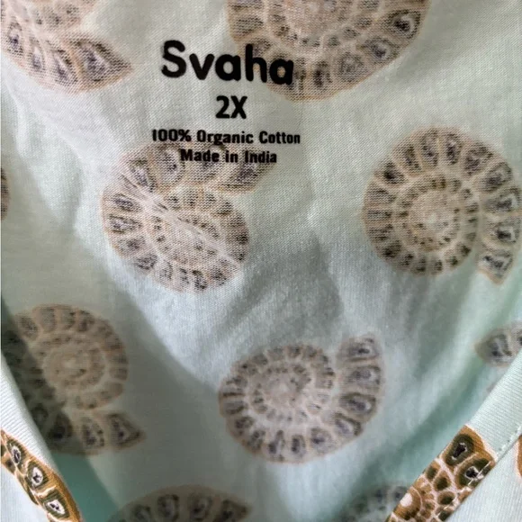 Svaha shell Sleeveless Dress 2x NWOT - Picture 3 of 4